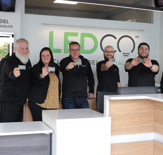 Experts en éclairage LED