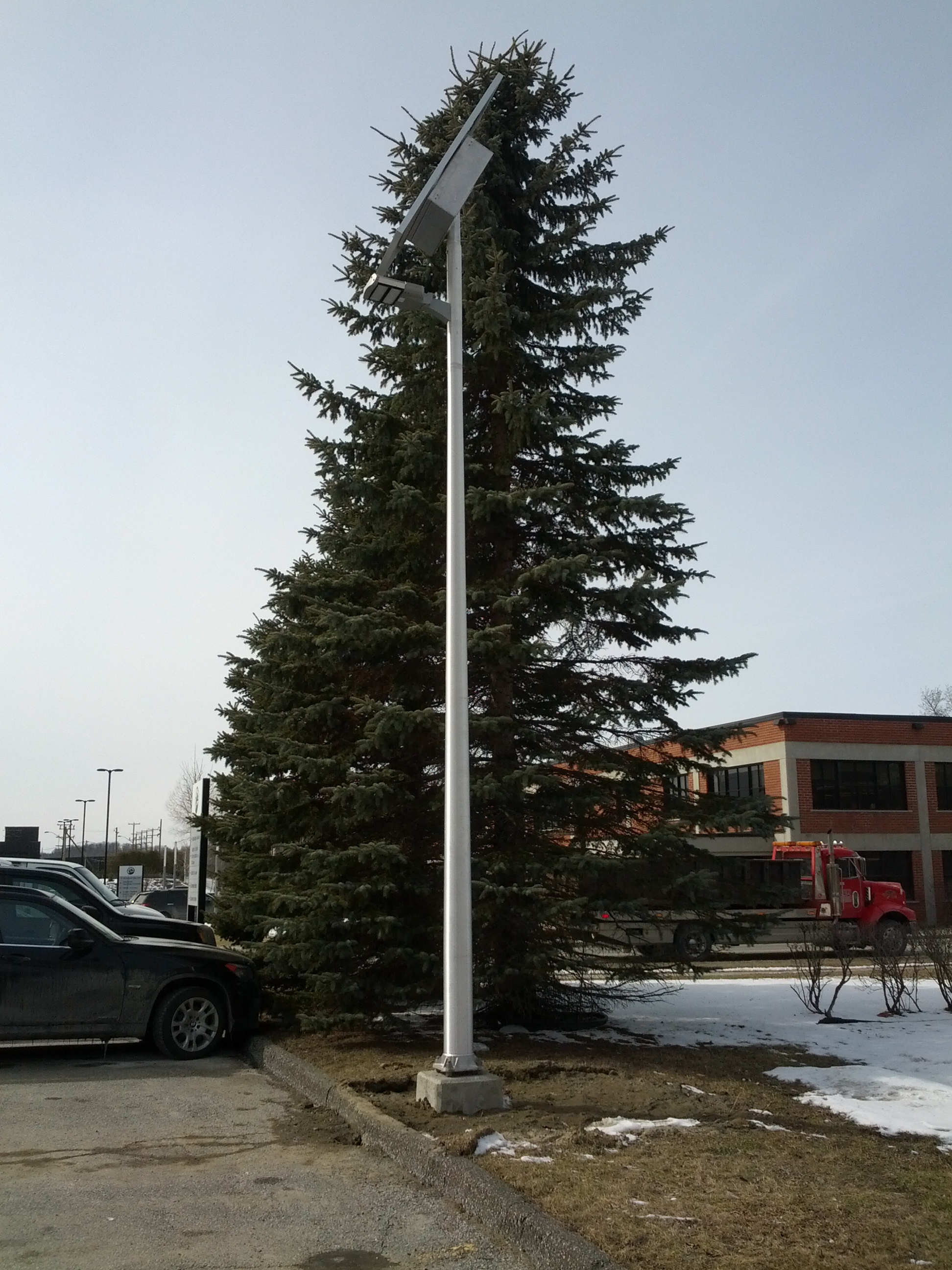 lumières LED d'espaces publics