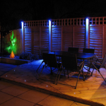 lumières LED de jardin