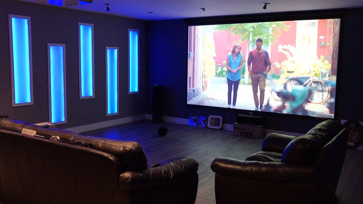 lumières LED de salon