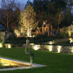 lumières LED de jardin