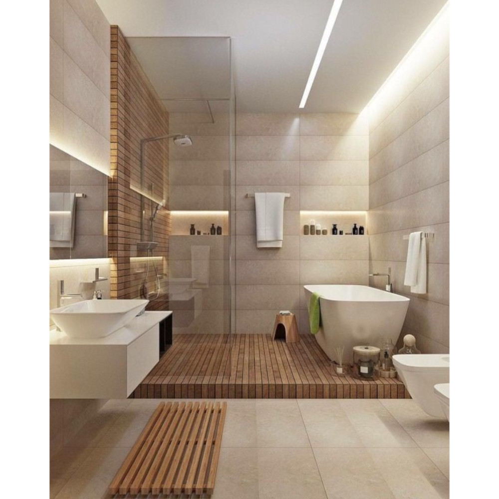 éclairages LED de niche de douche