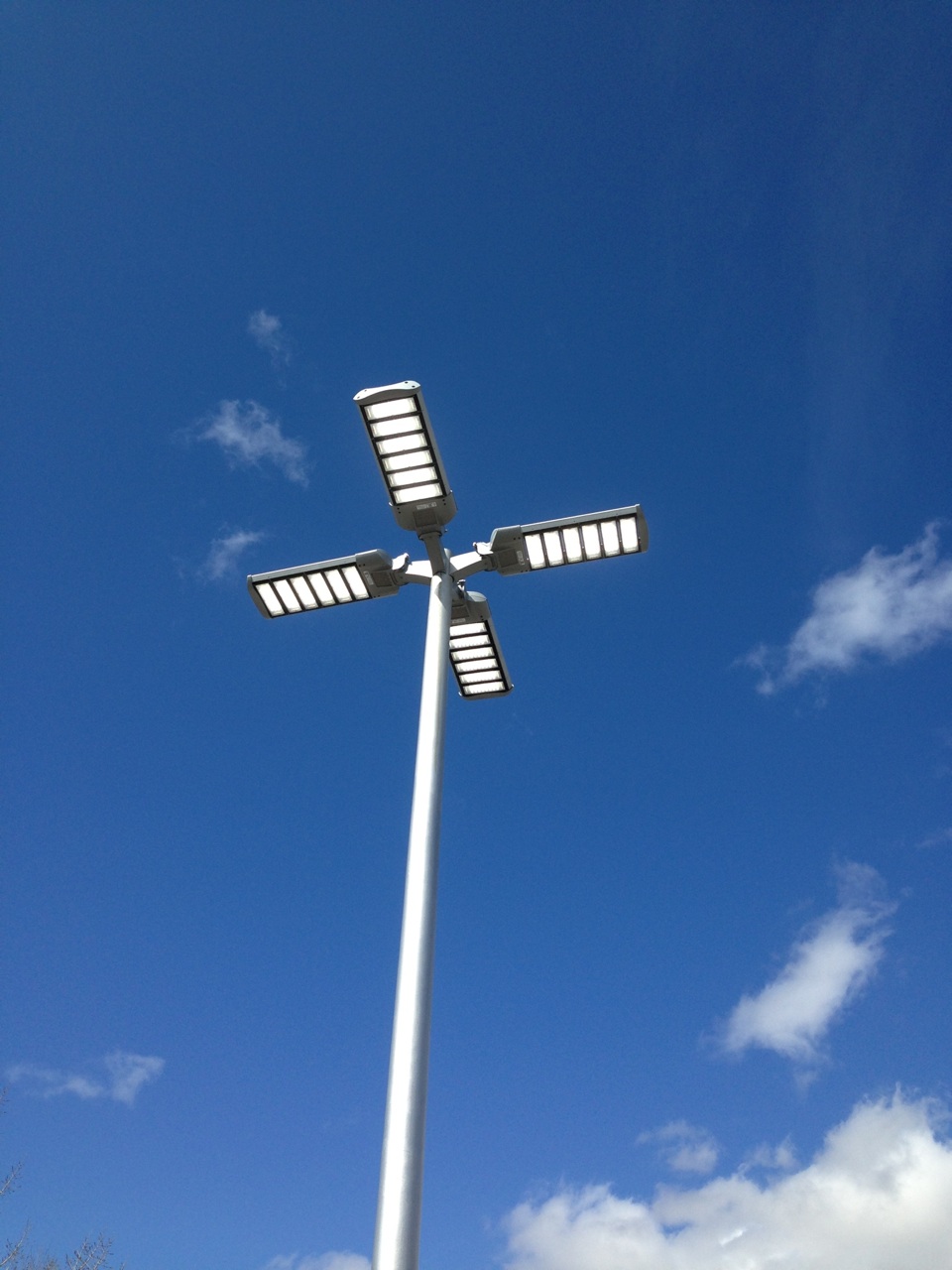 lumières LED d'espaces publics