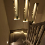 lumières LED de niche murale