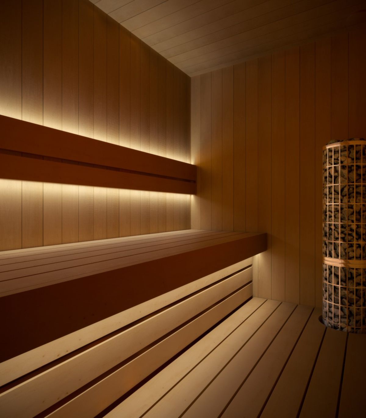 lumières LED de sauna