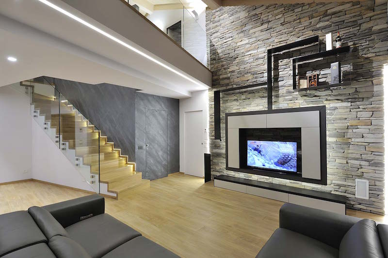 lumières LED de salon