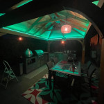 éclairages LED de gazebo