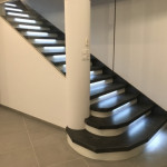 éclairage LED marches