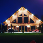 éclairages LED chalet