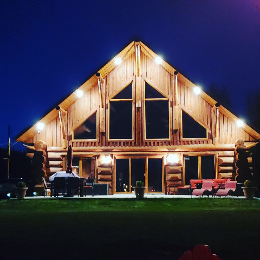 éclairages LED chalet
