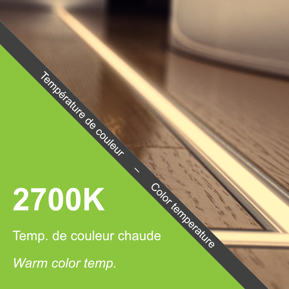 Température de couleur: Blanc chaud ou Blanc froid?