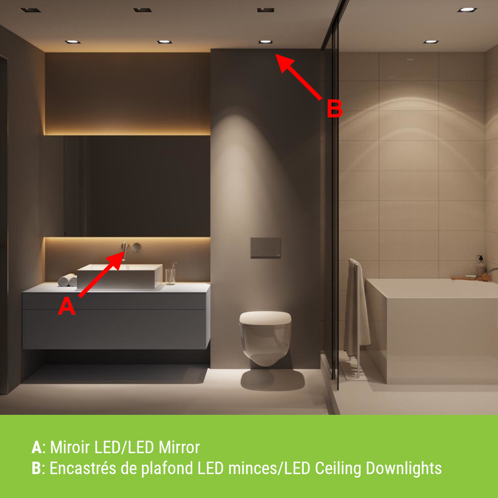 Éclairage de Salle de Bain: Illuminez Votre Quotidien