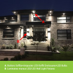 Éclairage Extérieur: Solutions LED pour Illuminer Jardins et Terrasses