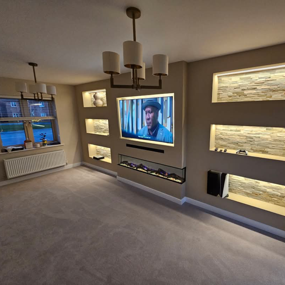 Éclairage de Mur Multimédia