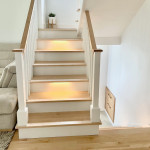 lumières LED d'escaliers intérieurs