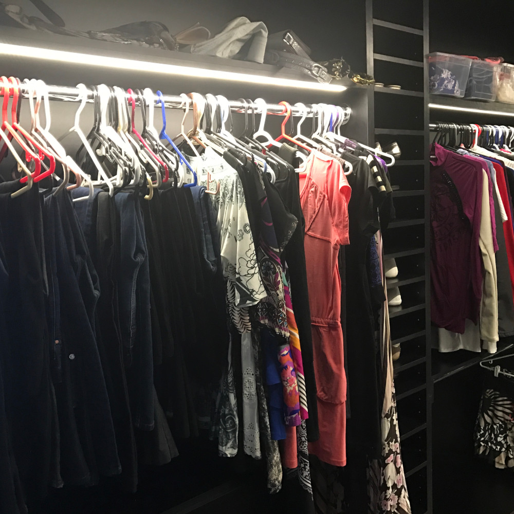 éclairages LED de garde-robe