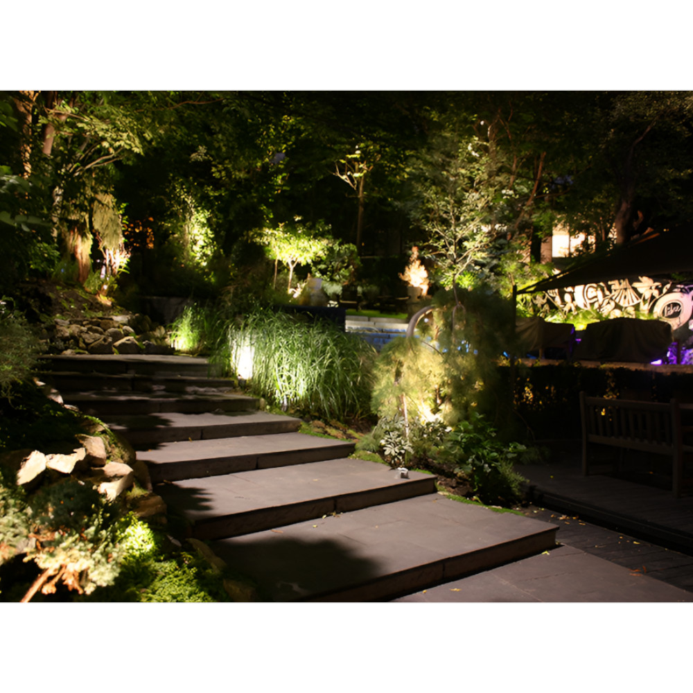 lumières LED de jardin