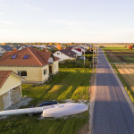 lampadaires LED pour routes et stationnements