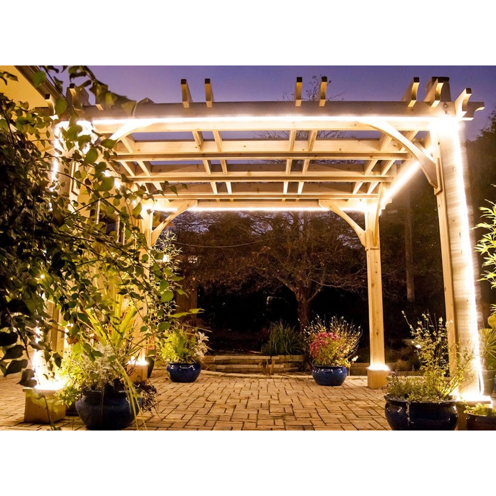 lumières LED pour pergola