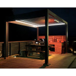 lumières LED pour pergola