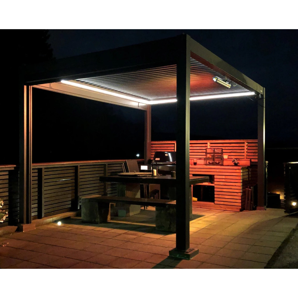 lumières LED pour pergola