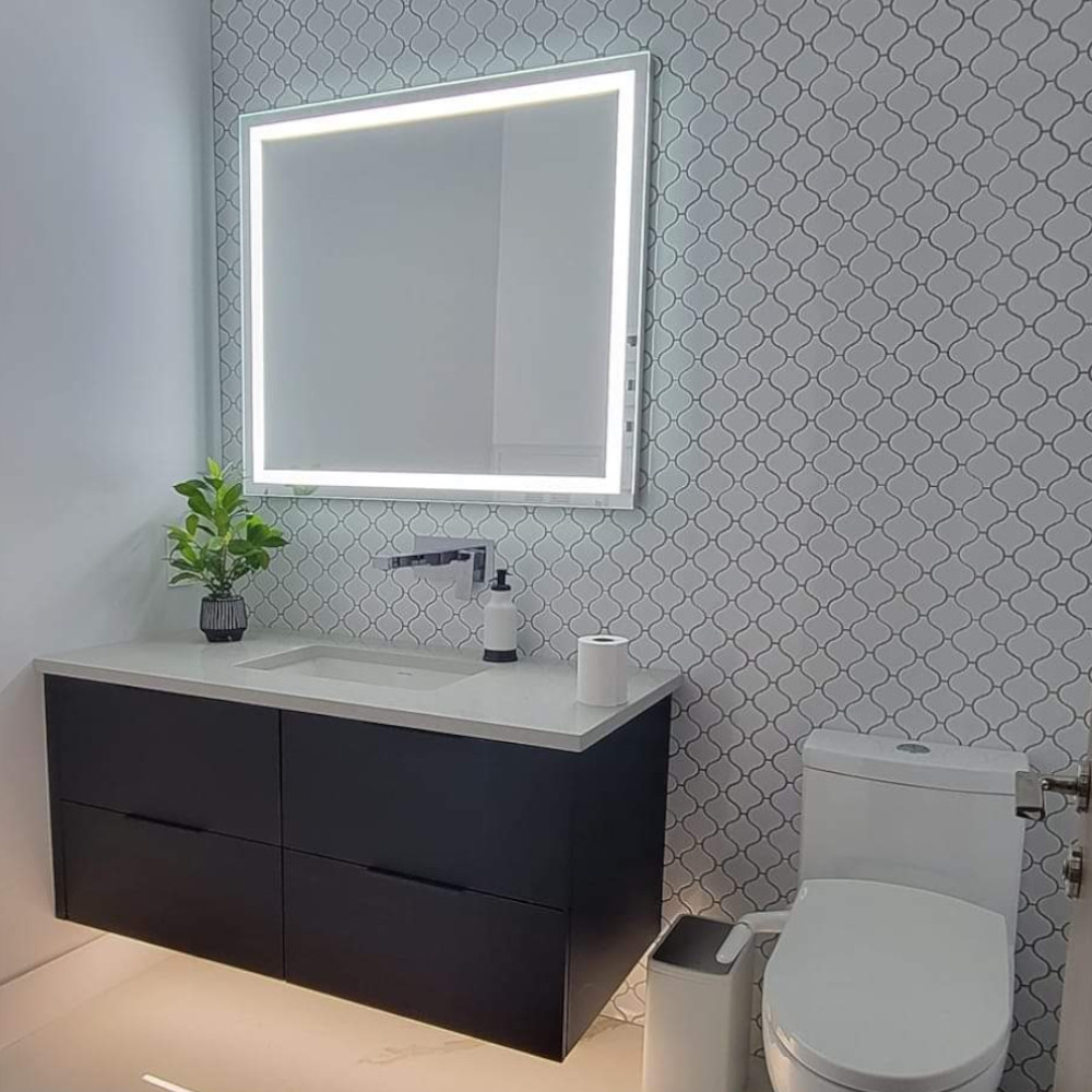 Éclairage LED miroirs