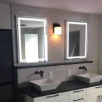 Éclairage LED miroirs