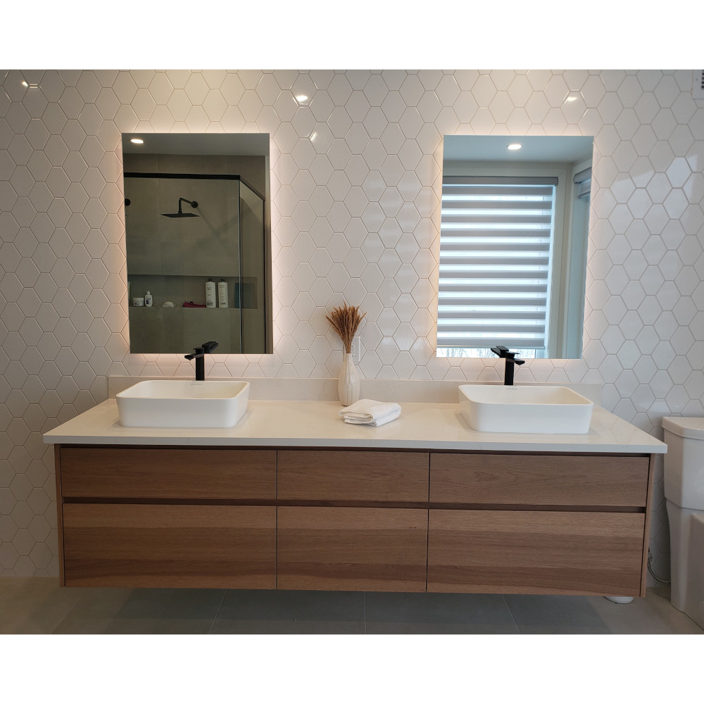 Éclairage LED miroirs