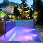 éclairages LED de piscine