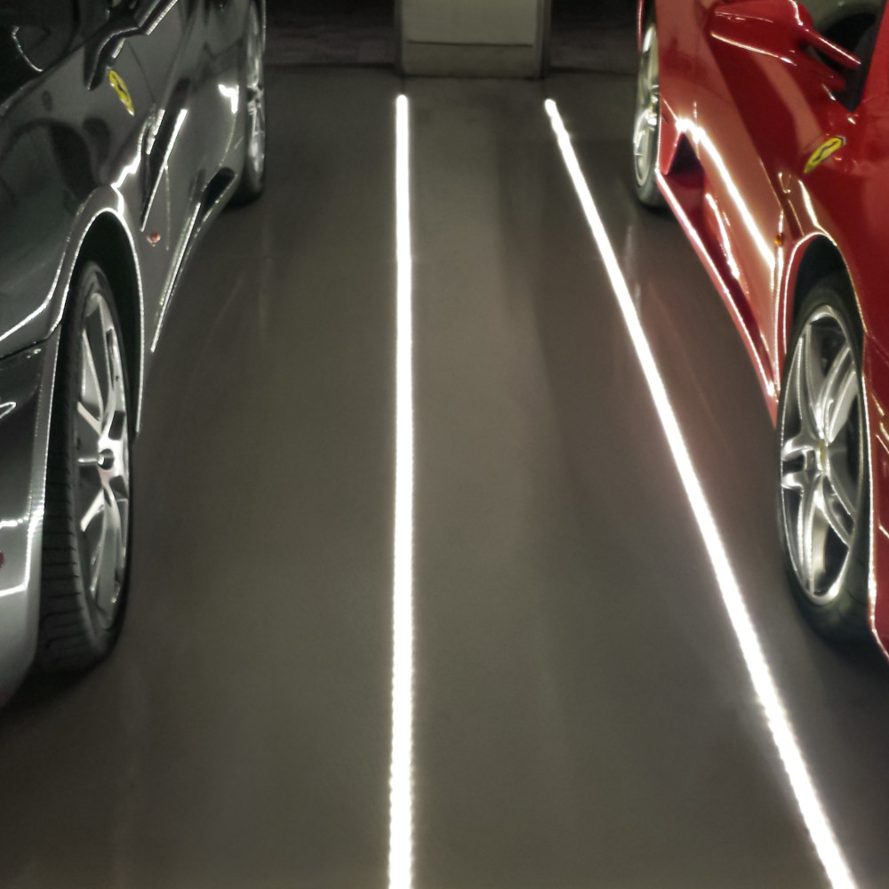 lumières LED de plancher