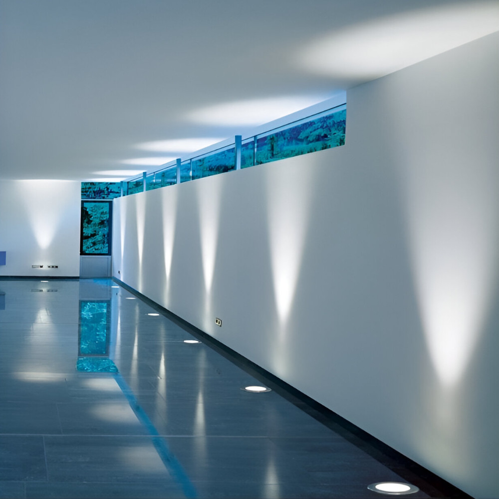 lumières LED de plancher