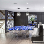 éclairages LED de salle à manger