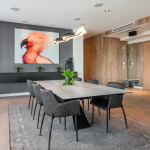 éclairages LED de salle à manger