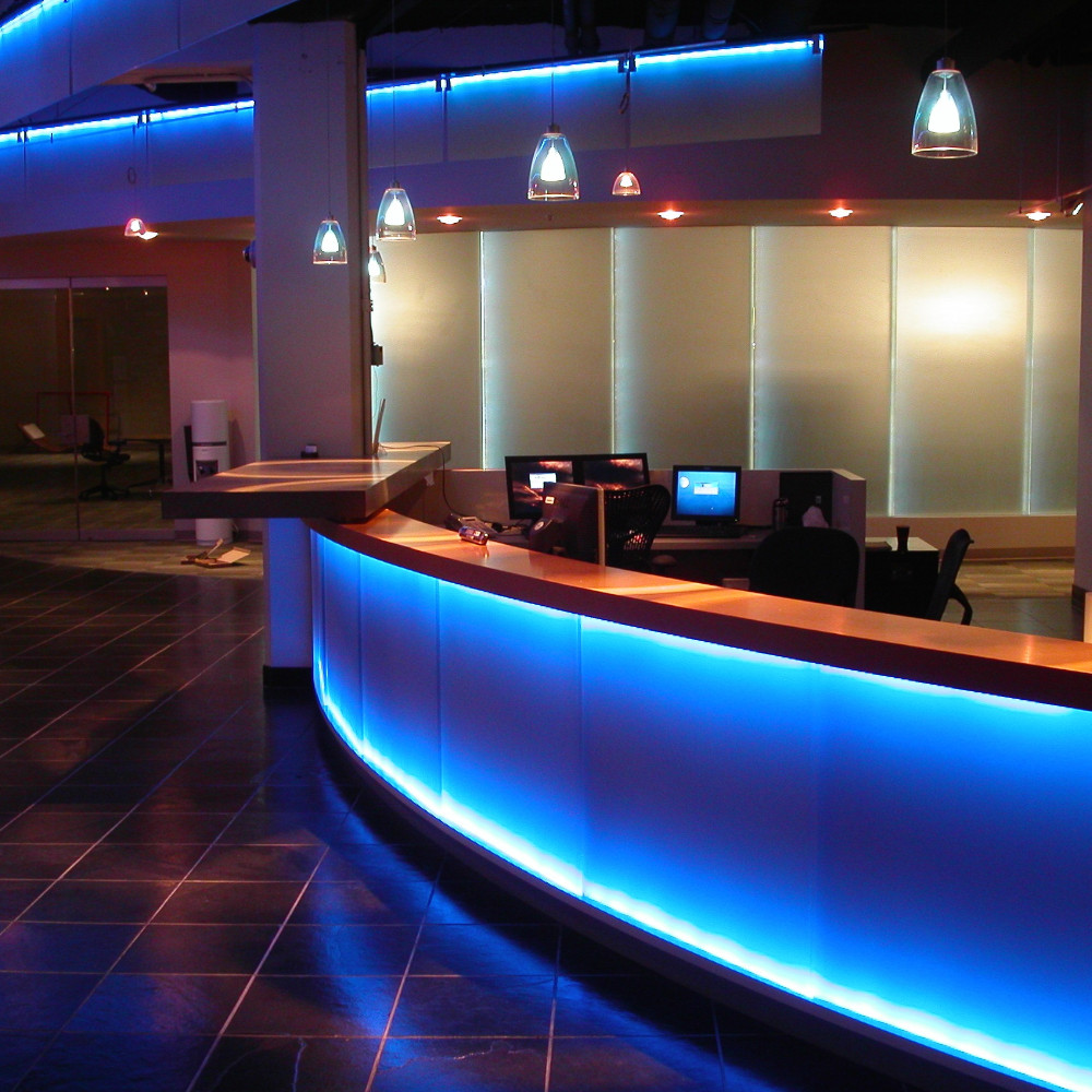 éclairages LED de réception