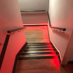 éclairages LED de main courante