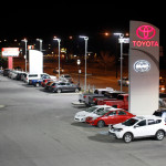 lumières LED de stationnement