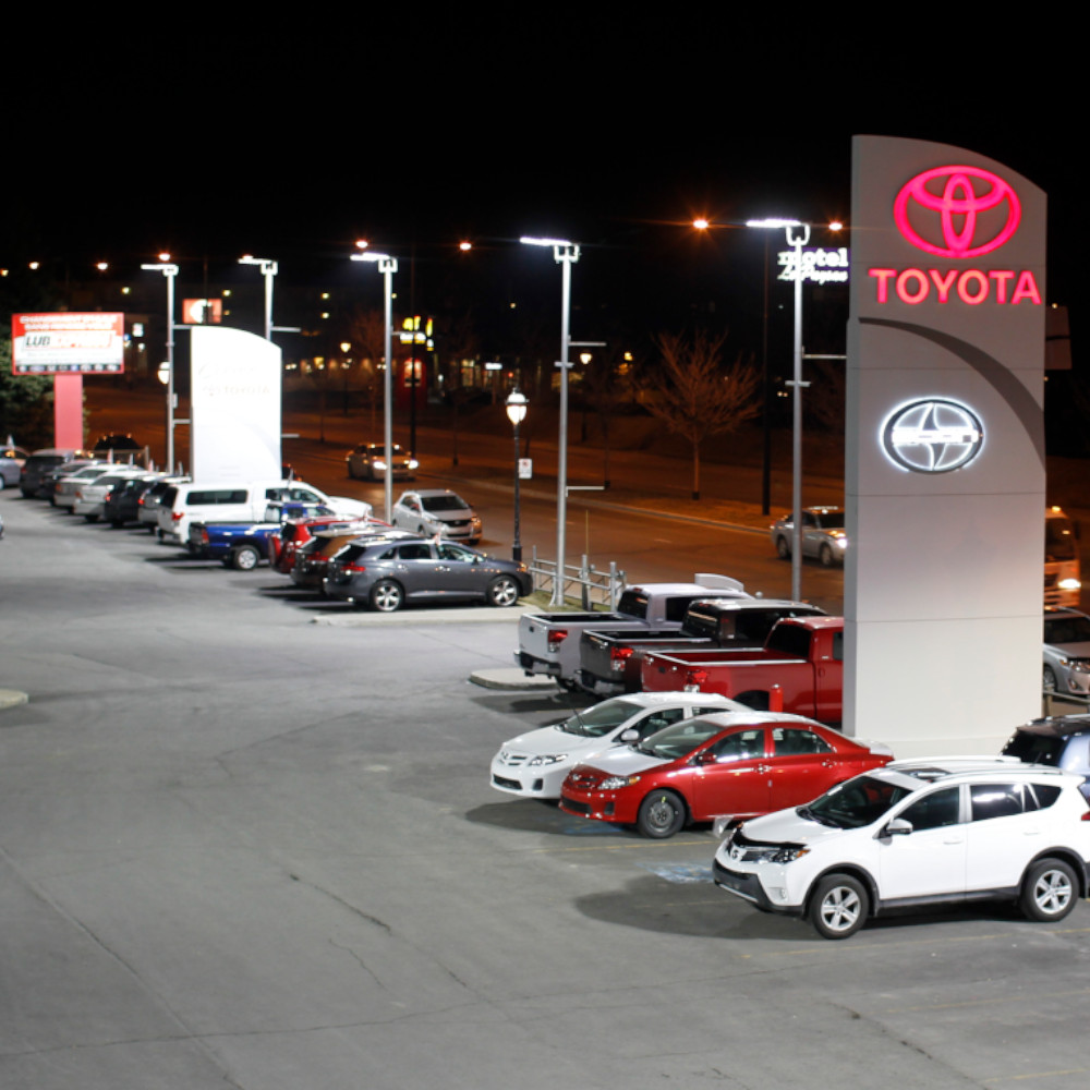 lumières LED de stationnement