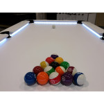 lumières LED de table de billard