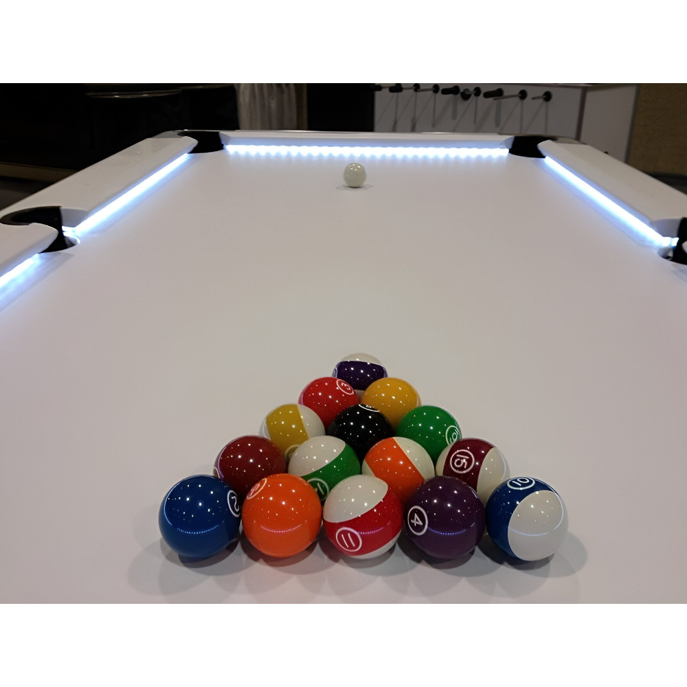 lumières LED de table de billard
