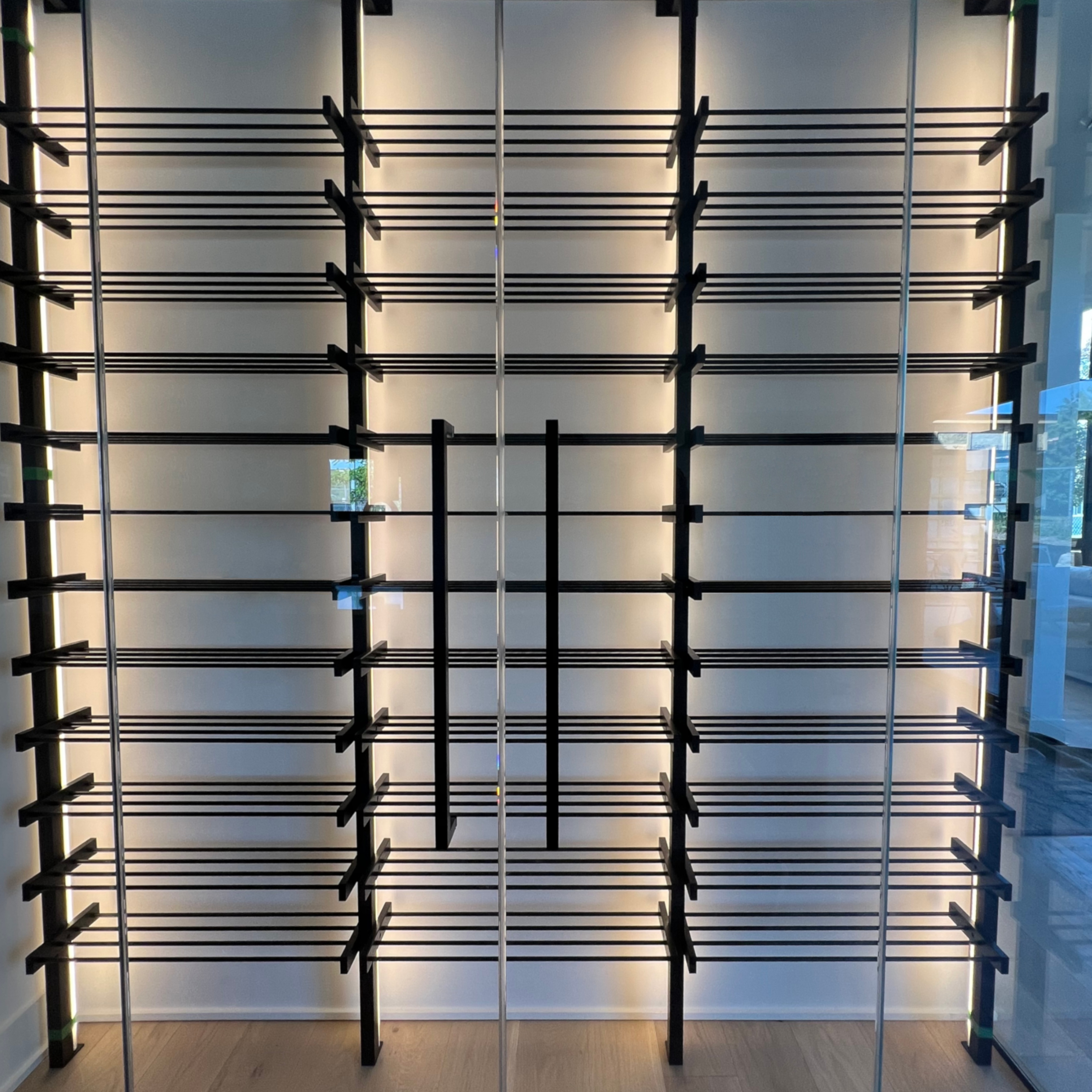 Résidence Privée - Cellier avec Profilé Aluminium #90