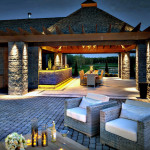 éclairages LED de gazebo