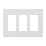 PLAQUE MURALE TRIPLE SANS VIS