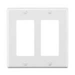 PLAQUE MURALE DOUBLE AVEC VIS