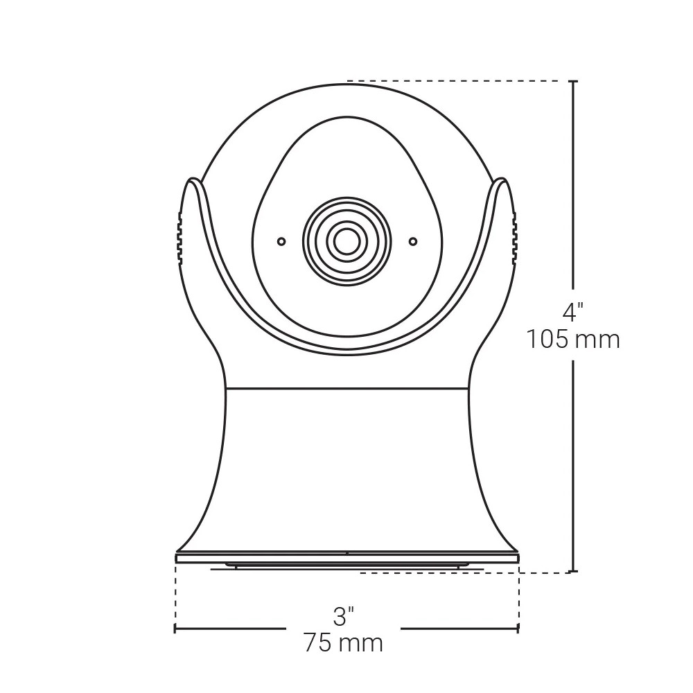 CAMÉRA EXTÉRIEURE 2S 1080P - 16GO