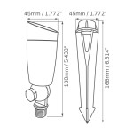 PROJECTEUR D'EXTÉRIEUR LED PICO V2