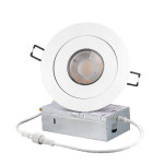 ENCASTRÉ LED PIVOTANT 4'' DLS ROND - 9W
