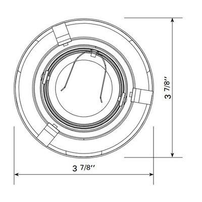 FINITION GU10 - ROND ORIENTABLE