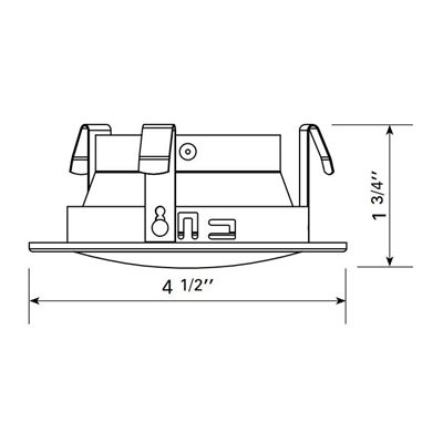 FINITION GU10 - ROND/DOUCHE