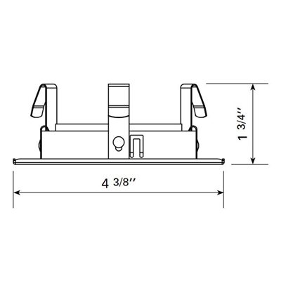 FINITION GU10 - CARRE ORIENTABLE
