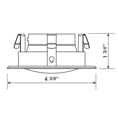 FINITION GU10 - CARRE/DOUCHE